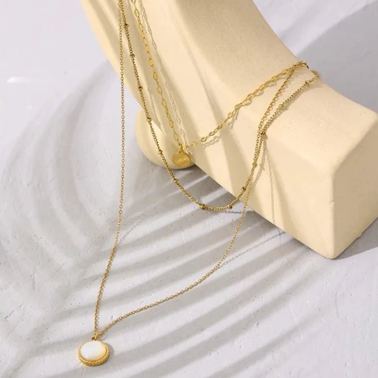 Bohemian Round Pendant Necklace - Zafinne Jewelry