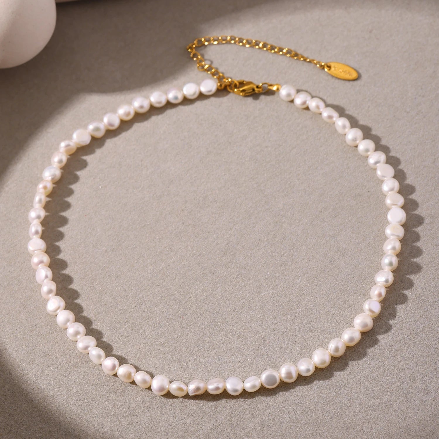 Freshwater Pearl Classic Strand Necklace - Zafinne Jewelry