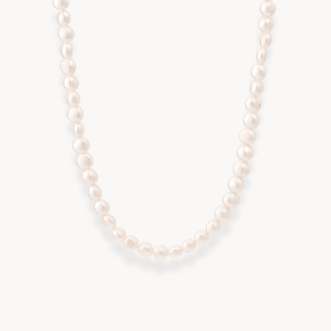 Freshwater Pearl Classic Strand Necklace - Zafinne Jewelry