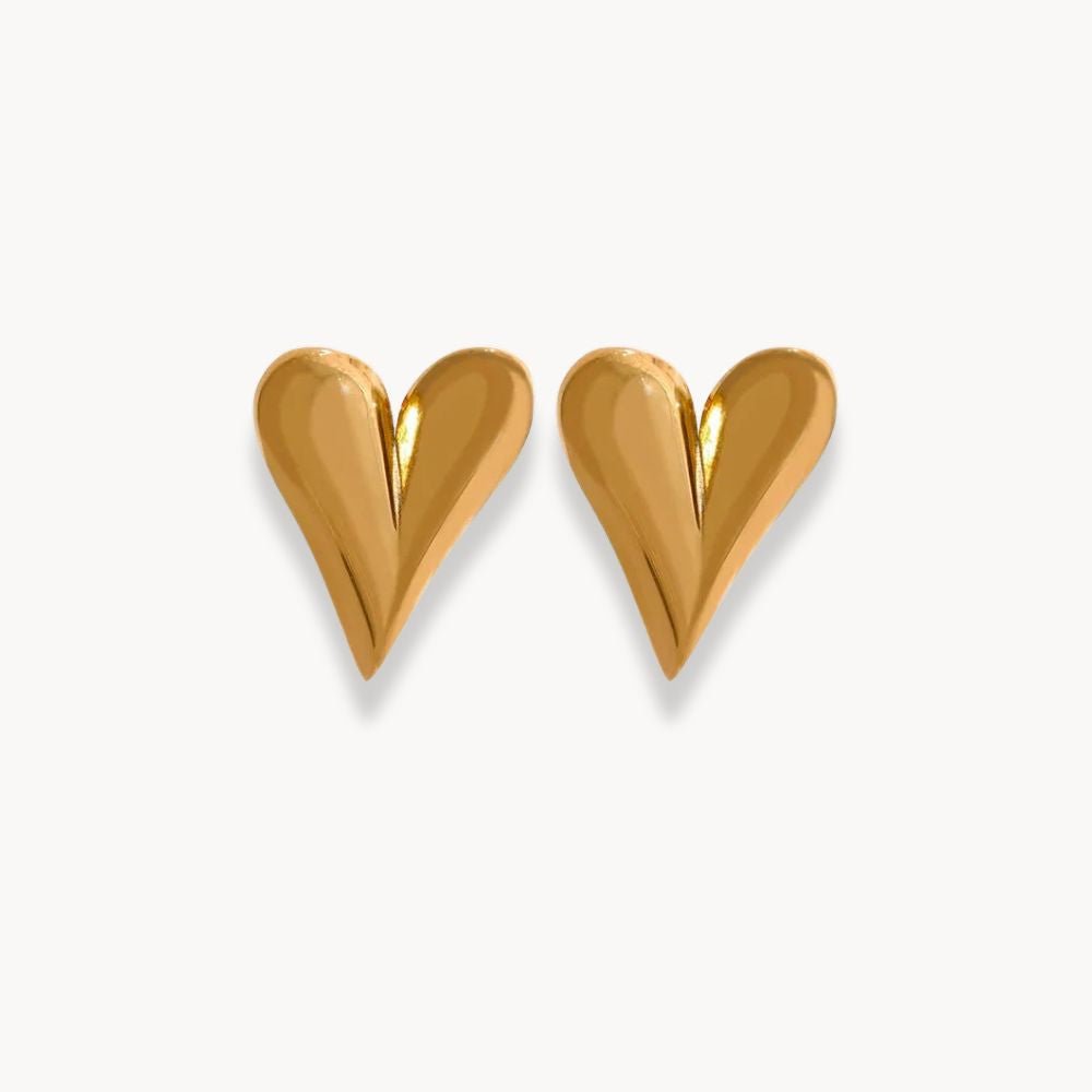 Heart Earrings - Zafinne Jewelry