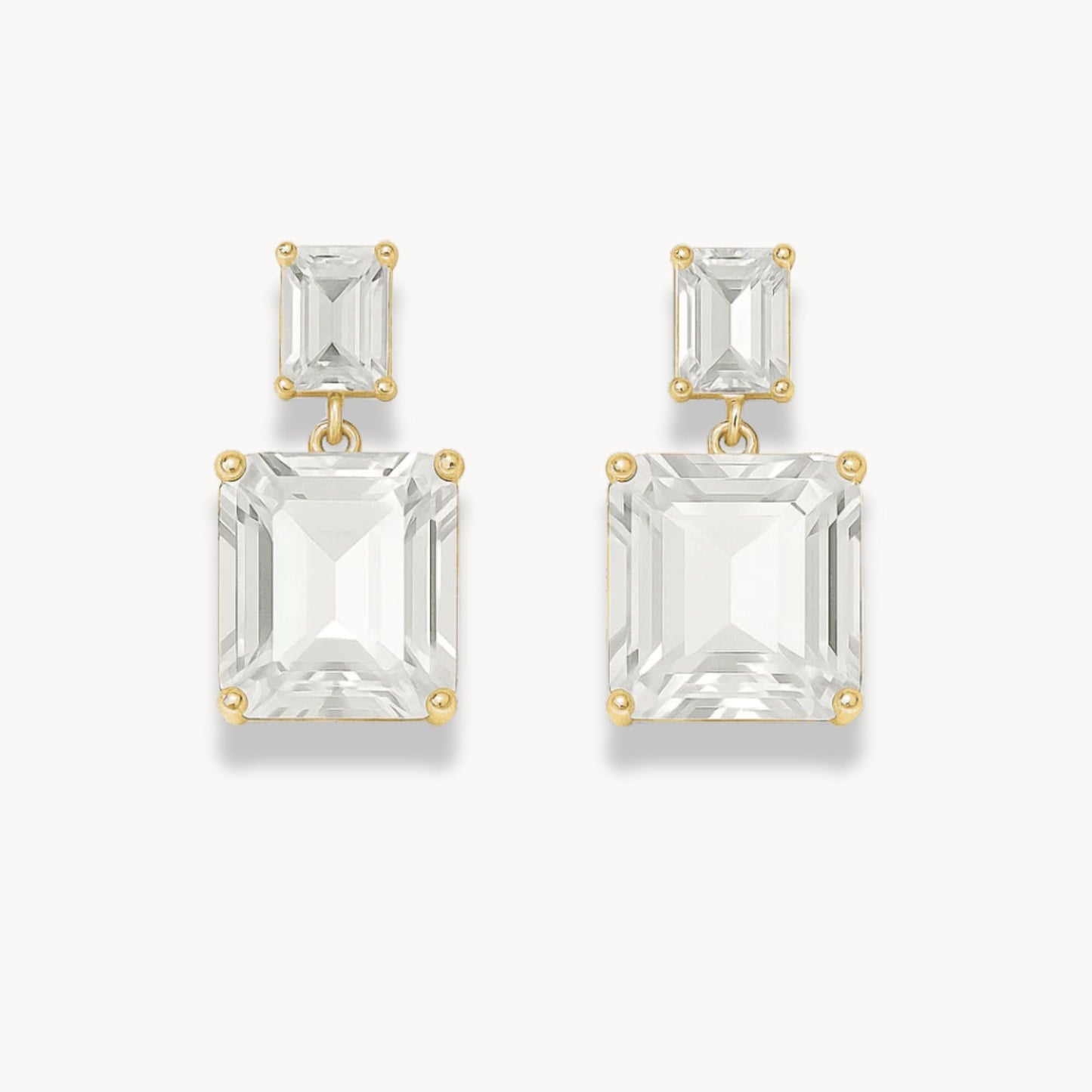 Luxury Geometric Pendant Earrings - Zafinne Jewelry
