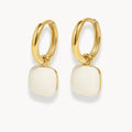 Square Dangle Earrings - Zafinne Jewelry