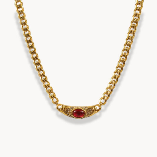 Vintage Chain Necklace - Zafinne Jewelry